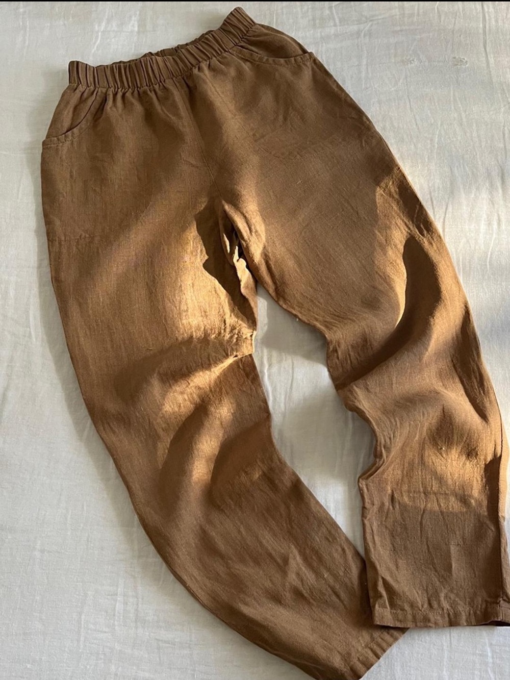 Conscious Clothing Moscow Pants in Ginger